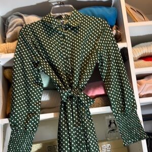 Green Polka Dot Dress